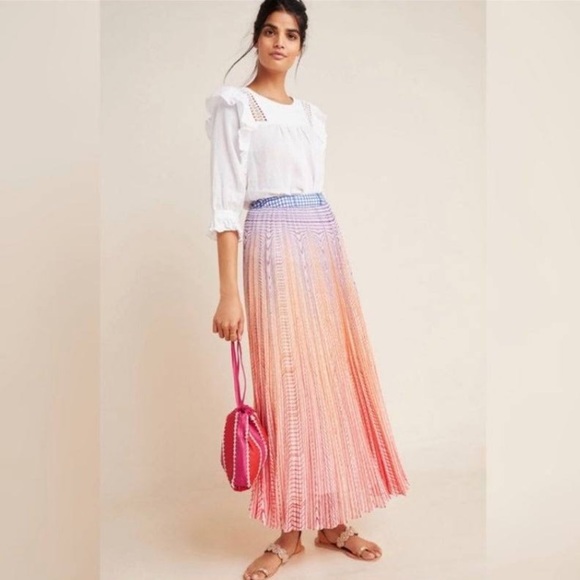 Anthropologie Geisha Dawn Maxi Skirt - Picture 2 of 6